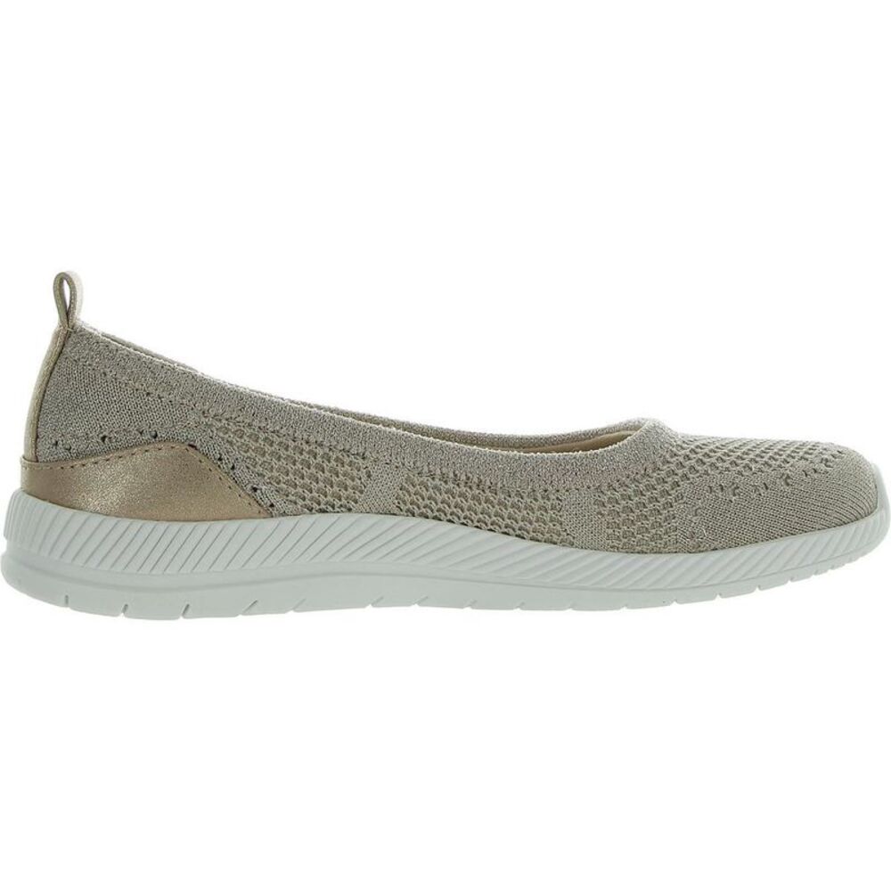 Easy Spirit Gold Sparkle Knit Slip-On Shoes - Picture 3 of 5